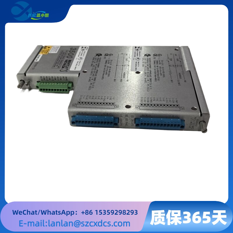 BENTLY 135489-02 3500/42M 連接后卡配置3500系統(tǒng)通信模塊
