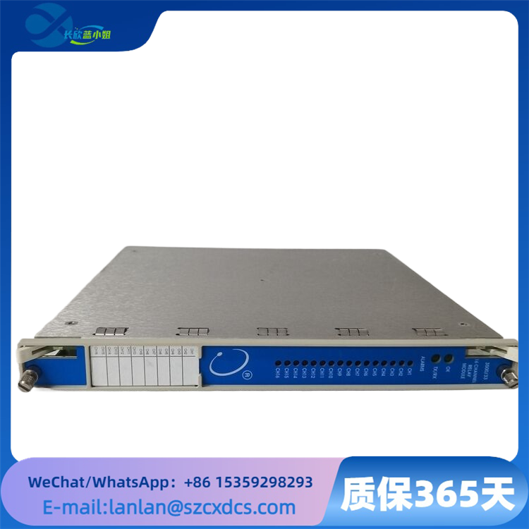 BENTLY 3500/33 149986-01 應(yīng)用3500系統(tǒng)振動監(jiān)測16通道模塊