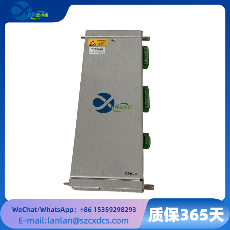 BENTLY 125680-01 應(yīng)用3500系統(tǒng)Proximitor I/O 模塊
