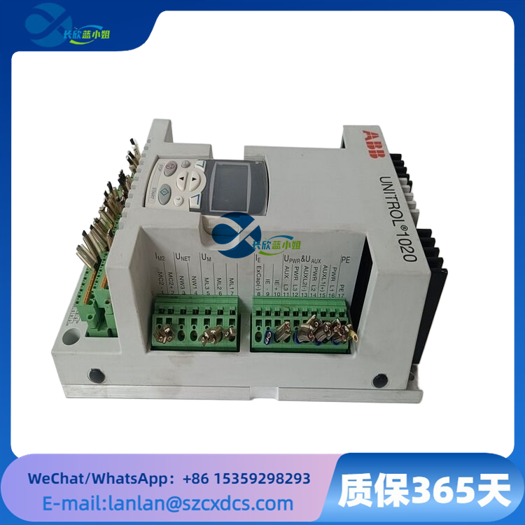 ABB UNITROL 1020 UNS0119A-Z,V1 3BHE030579R0003 電力系統(tǒng)的電壓控制和調節(jié) 