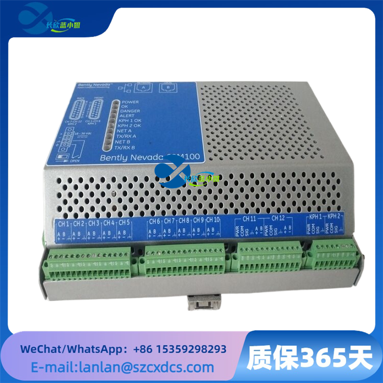BENTLY 60M100-00 工業(yè)設(shè)備振動監(jiān)測傳感器模塊 