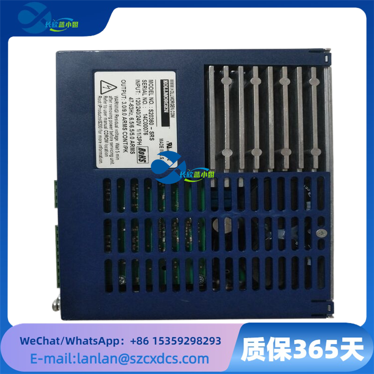 KOLLMORGEN S20360-SRS 高分辨率反饋與電流環(huán)路帶寬驅(qū)動器