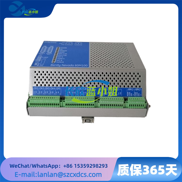 60M100-00 本特利BENTLY振動測量與信號處理狀態(tài)監(jiān)測模塊