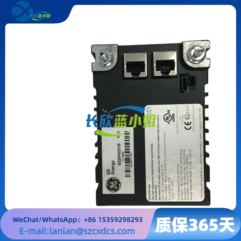 GE IS220PAICH1B Mark VIe系列模擬輸入/輸出模塊