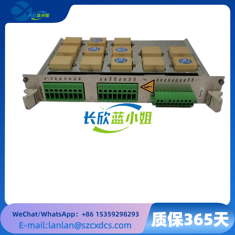 ABB 500MTM02 1MRB150020R0712 1HDF 930512 X010 輸入/輸出（I/O）模塊