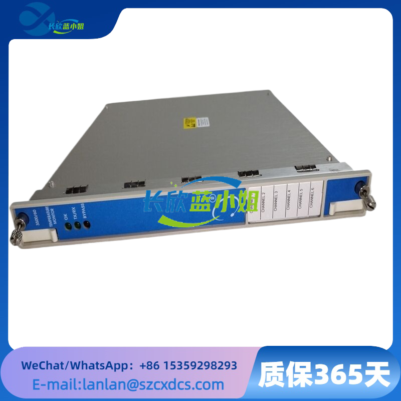 3500/60 350060 支持熱電偶和熱電阻輸入 六通道溫度監(jiān)測(cè)模塊