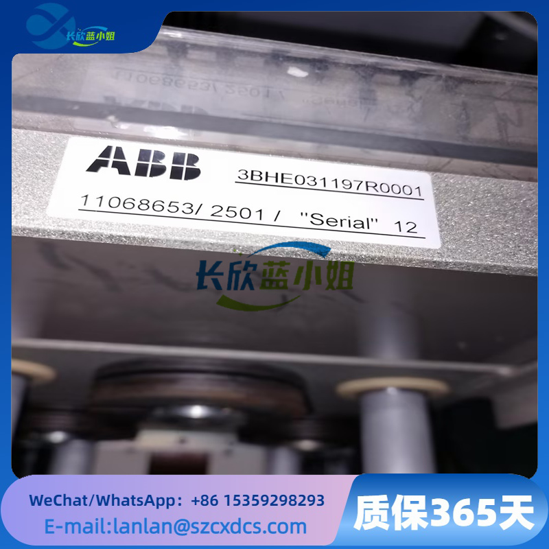 ABB 3BHE031197R0001 3BHB030310R0001 現(xiàn)場總線與主控制器進行數(shù)據(jù)交互